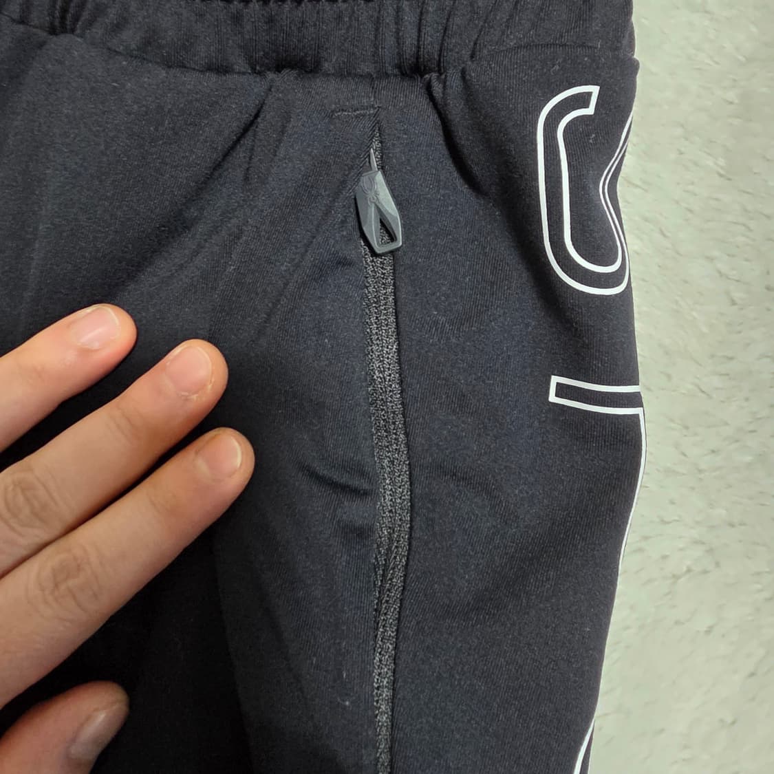 (S)스파이더 반바지 블랙 상품이미지2