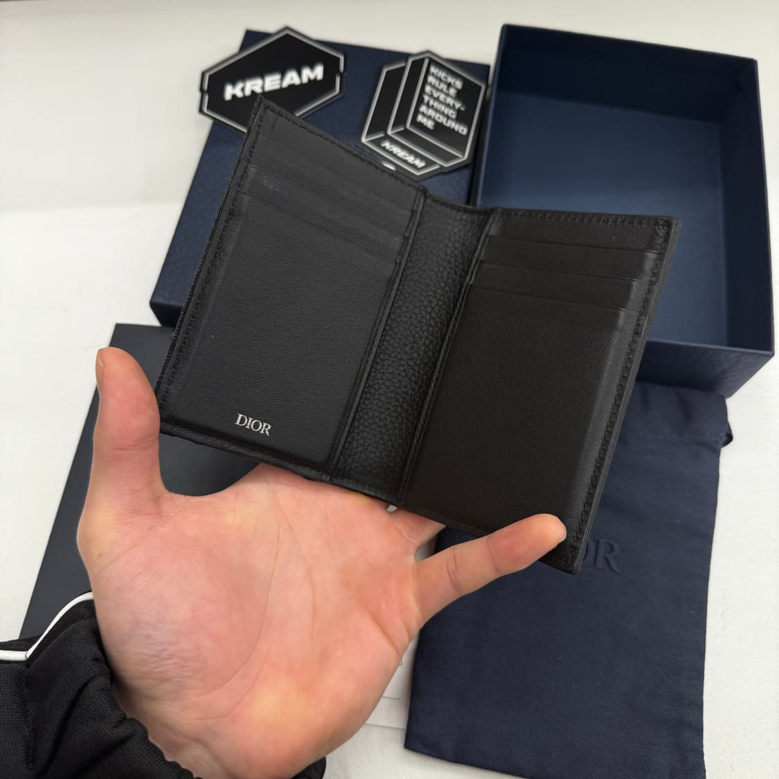 [풀박스] 디올 오블리크 새들 오거나이저 블랙 상품이미지3