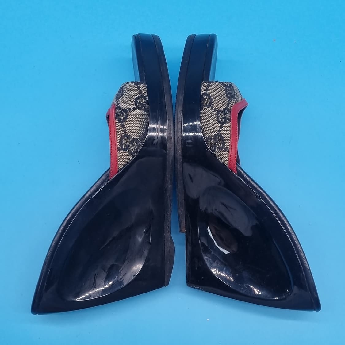 oo 구찌 통굽 웨지힐 235 굽11 상품이미지5