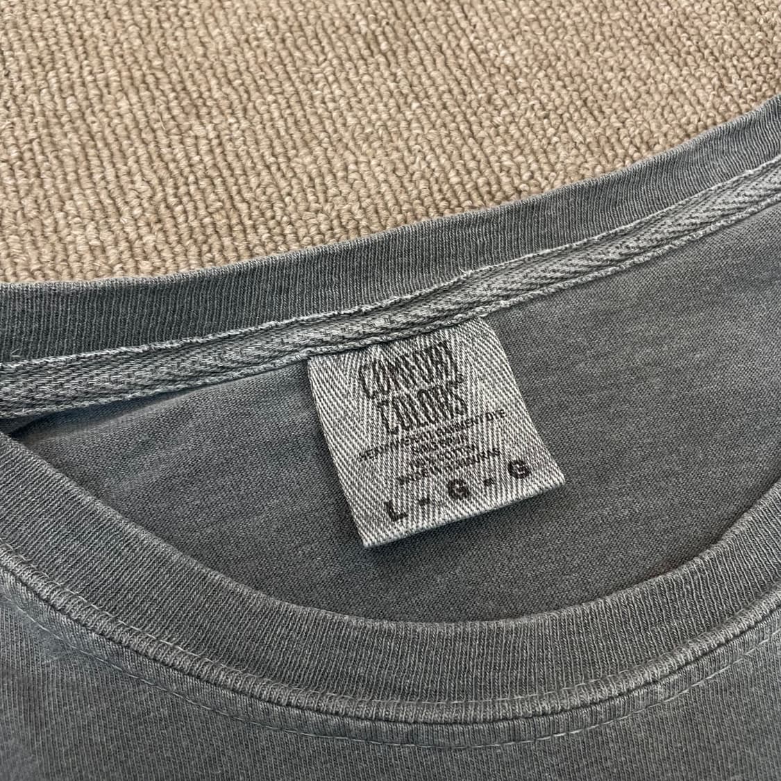 comfort colors usa 컴포트컬러스 샤넬 생로랑 패러디 티셔츠 상품이미지2