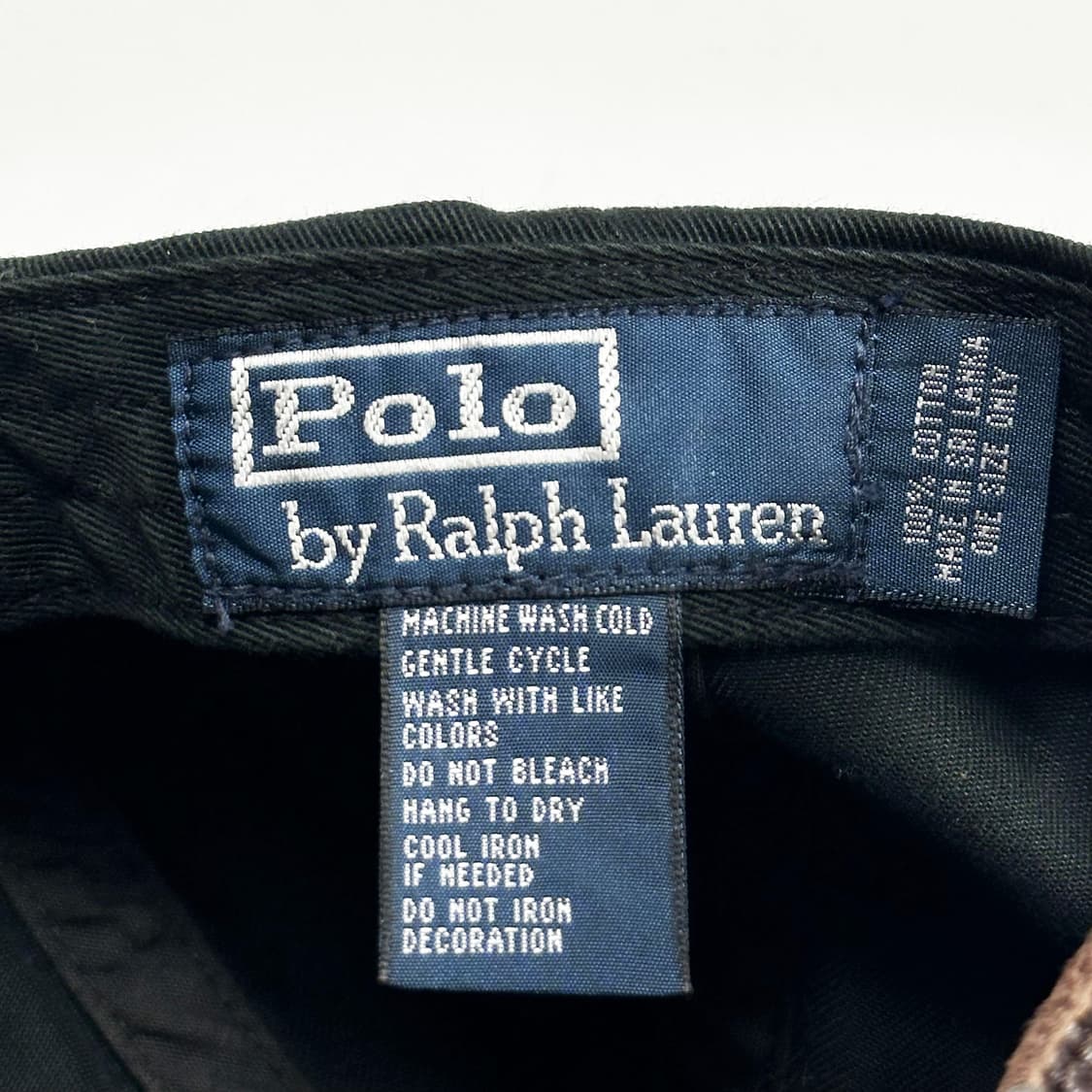 폴로 랄프로렌 클래식 포니 볼캡 블랙 상품이미지5