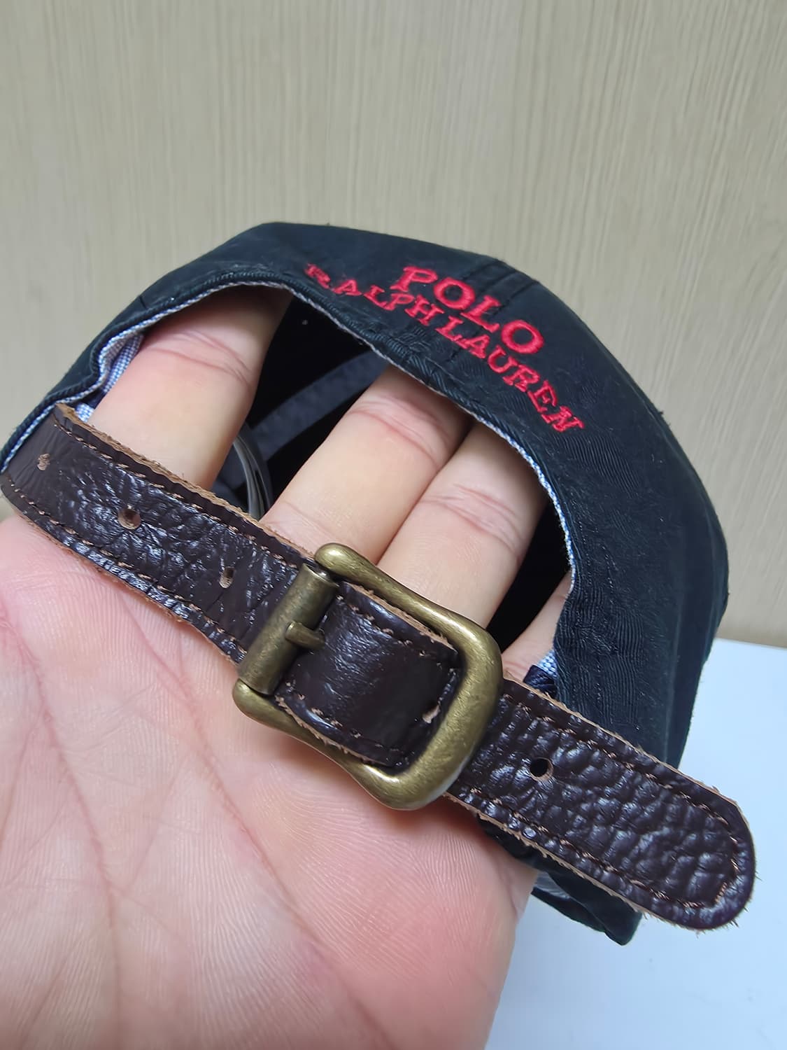 폴로 블랙볼캡 상품이미지5