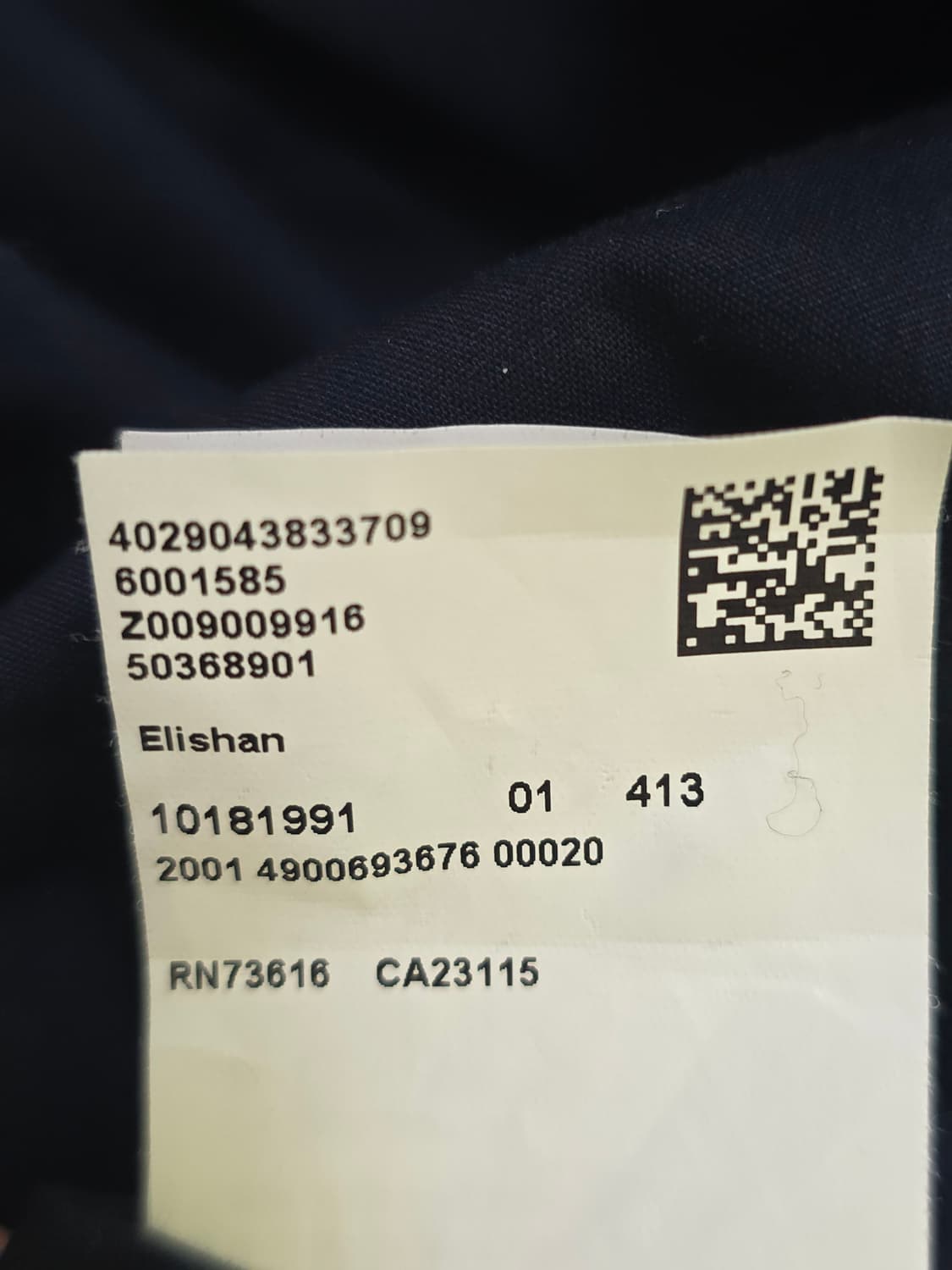 휴고보스 딥 네이비 셔츠 M / HUGO BOSS Extra Slim F 상품이미지5