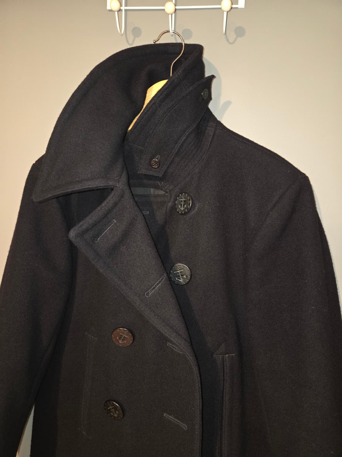 리얼맥코이 u.s 네이비 피코트 새상품급 판매합니다 상품이미지4