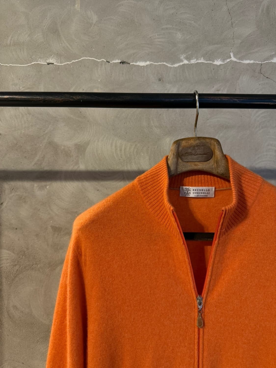 브루넬로 쿠치넬리 캐시미어 짚업 니트 100 상품이미지2