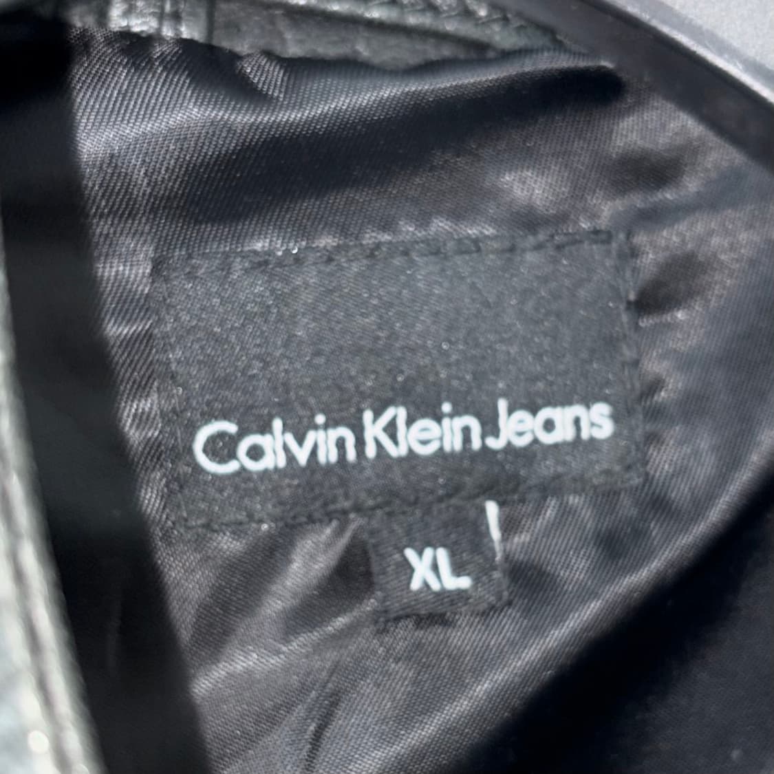 캘빈클라인 투웨이 염소가죽 라이더 자켓 상품이미지7