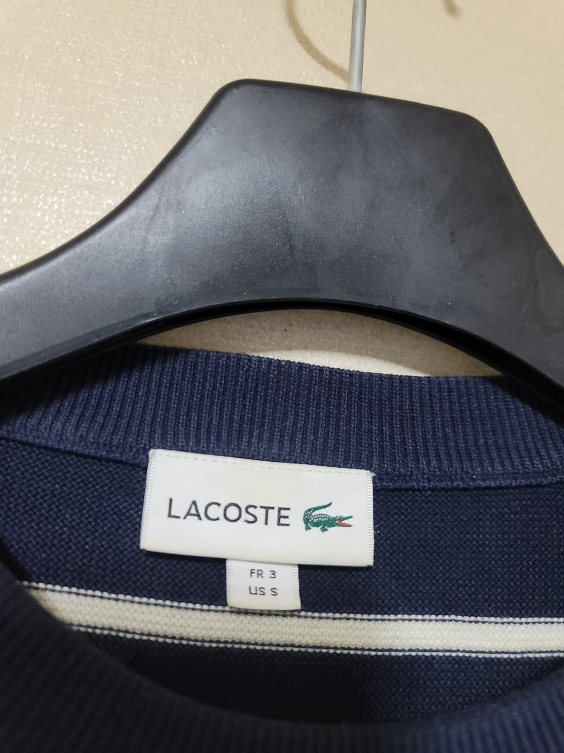 라코스테 핀스트라이프 코튼니트 상품이미지5