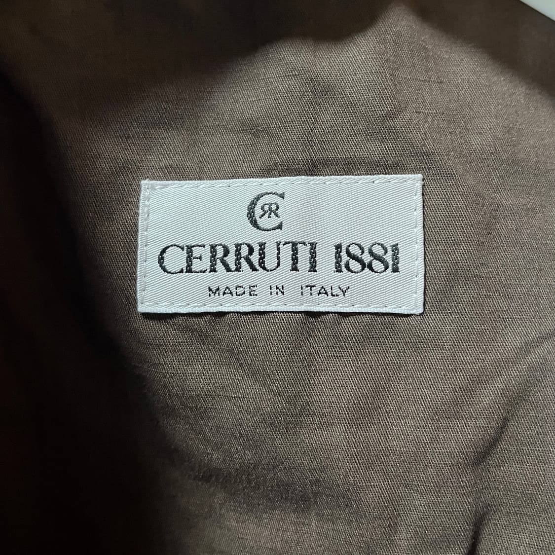 Cerruti 1881 Made in Italy 코튼 린넨 사파리 자켓  상품이미지3