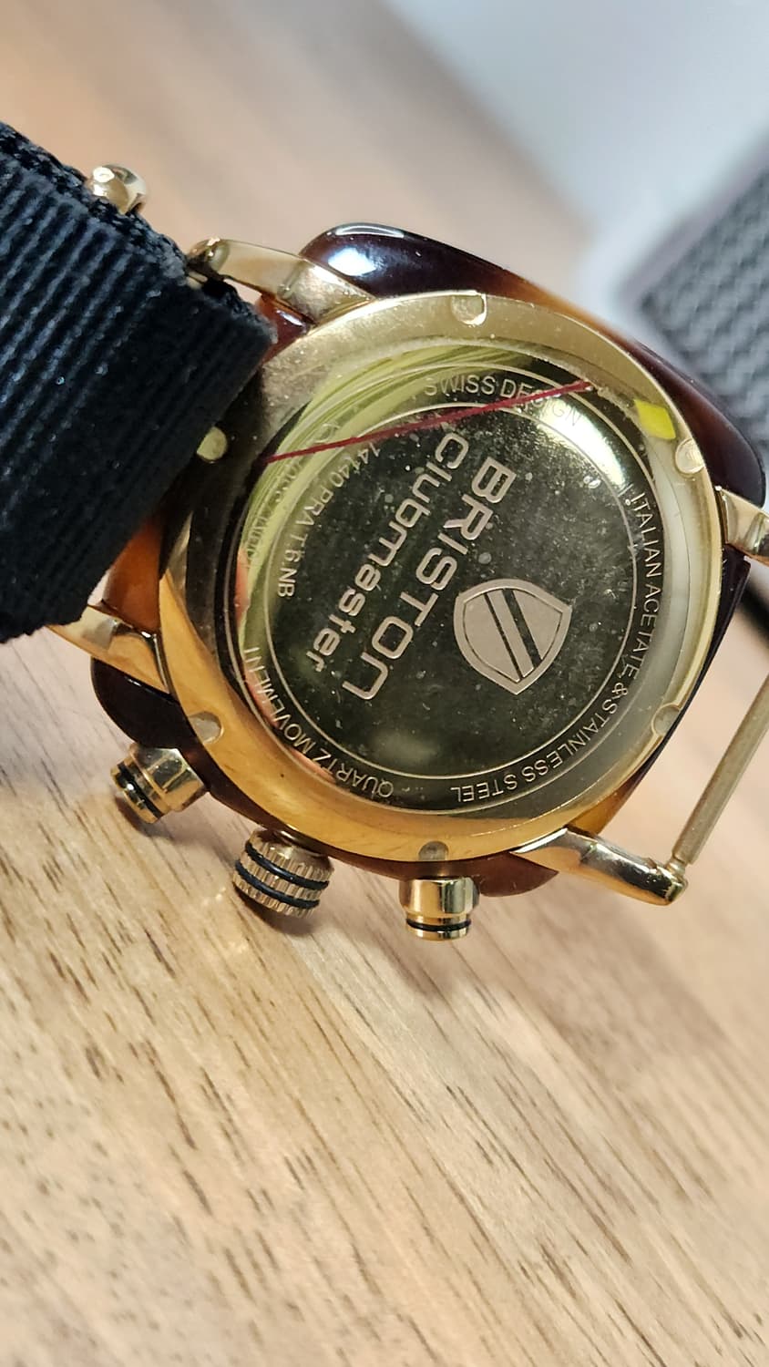 #브리스톤 클럽마스터 클래식  크로노 정품 명품시계 급처 상품이미지7