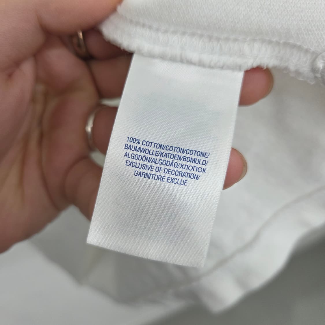 폴로 랄프로렌 빅포니 USA 반팔 카라티 화이트 여m 상품이미지5