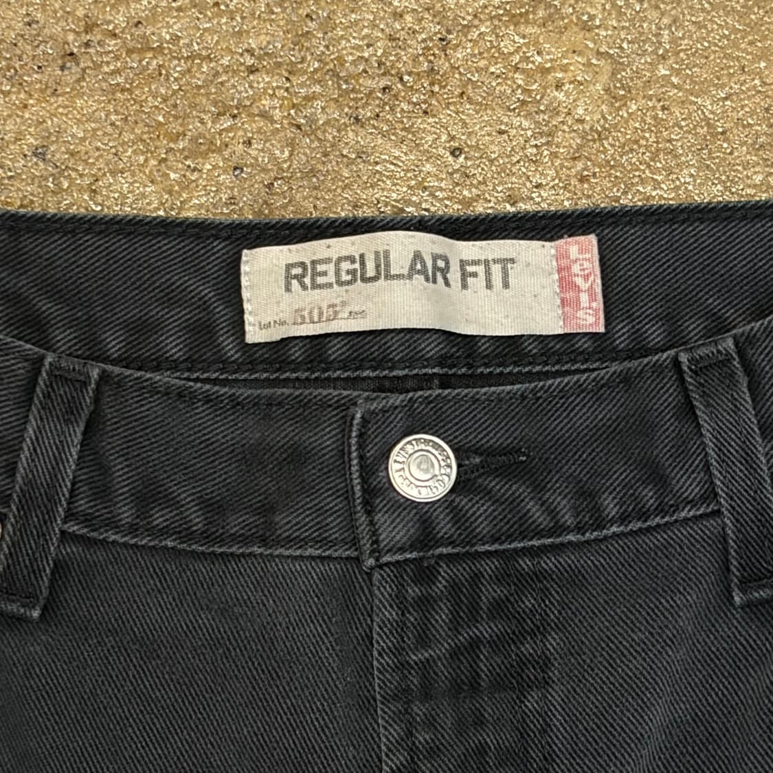 00s 미국 빈티지 리바이스 505 블랙진 청바지 상품이미지4