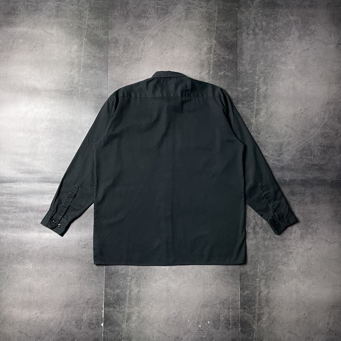 DICKIES 디키즈 빈티지 블랙 플랩포켓 워크 셔츠 A00881 상품이미지6