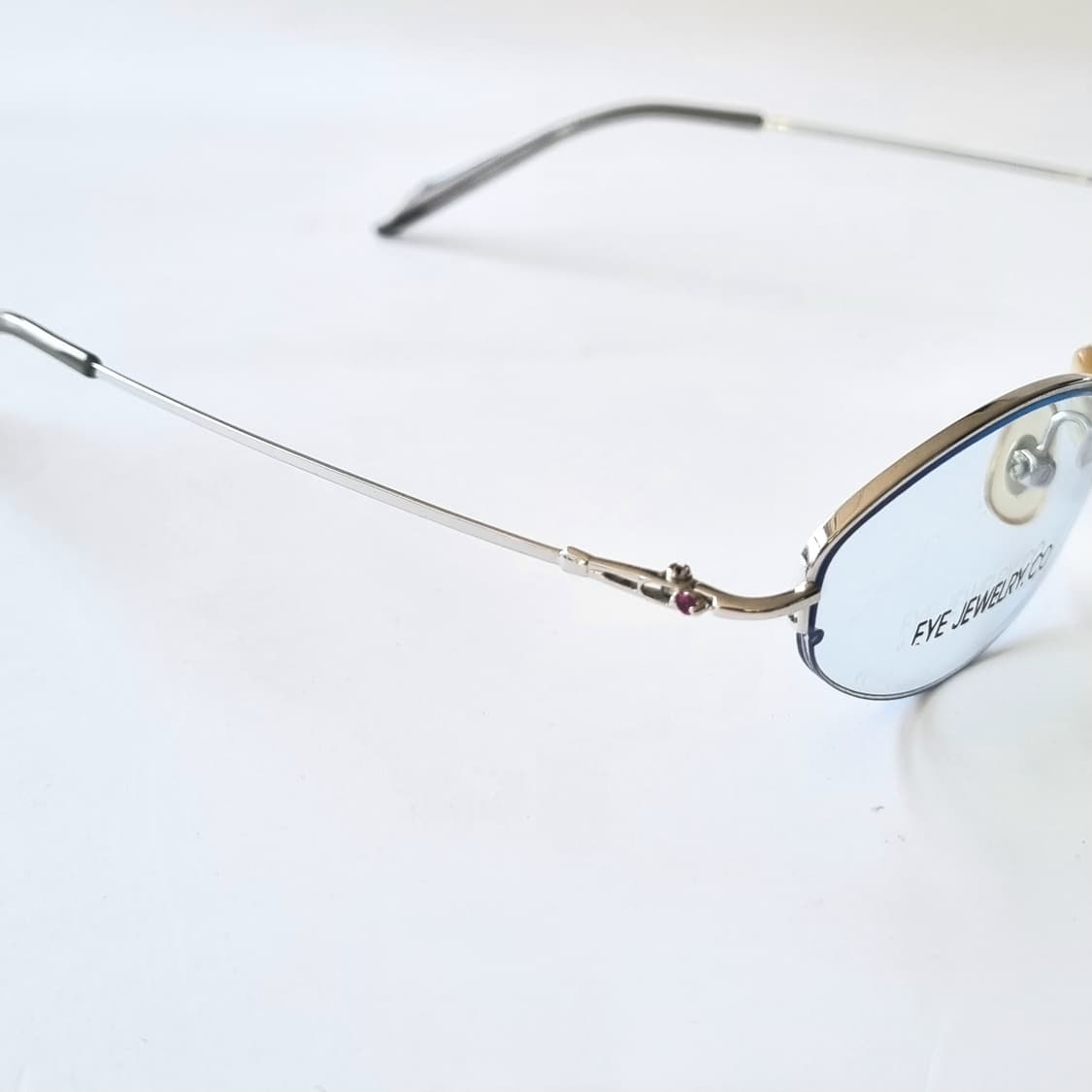 데드스탁 빈티지 긱시크 오벌 프레임 안경테 697 상품이미지6