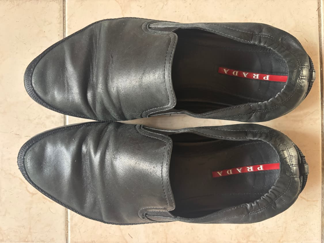 Prada sports leather slip ons, mules 상품이미지2