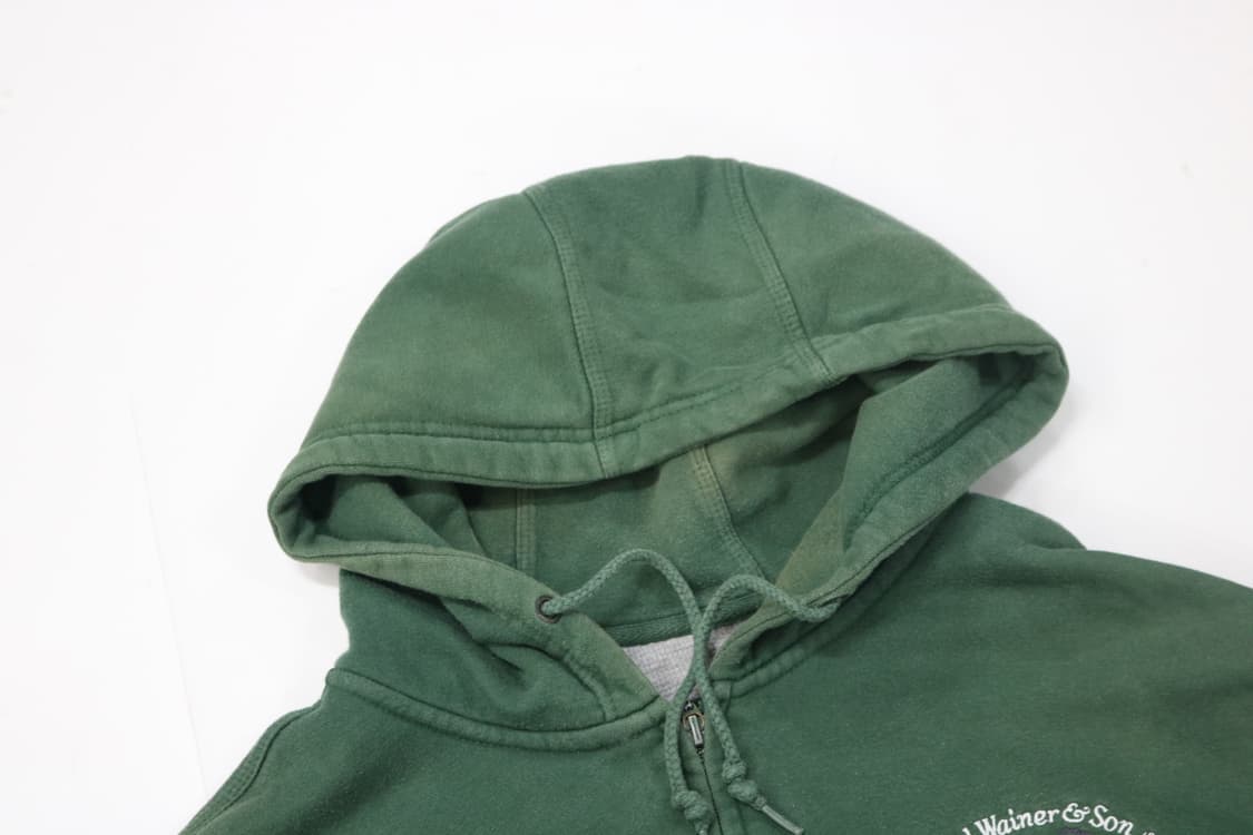WEARGUARD 웨어가드 빈티지 포레스트 그린 후드 집업 (L) 상품이미지3
