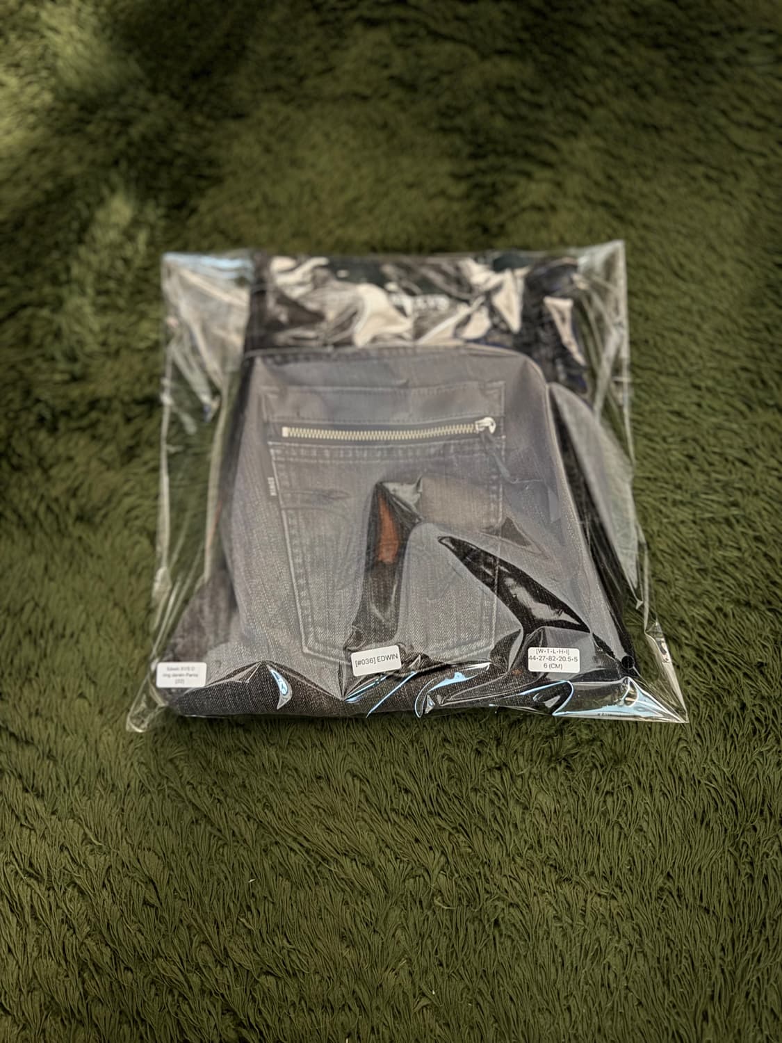 [32] Edwin 에드윈 재팬 XVS D링 집포켓 크롭 팬츠 7부 바지 상품이미지10