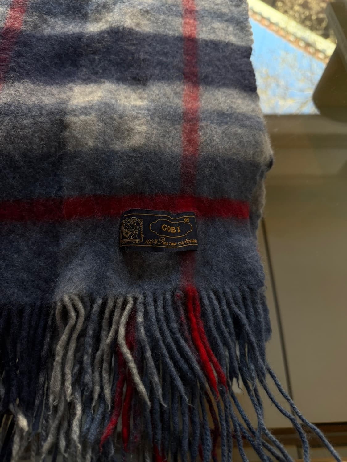 고비 캐시미어 머플러 상품이미지5