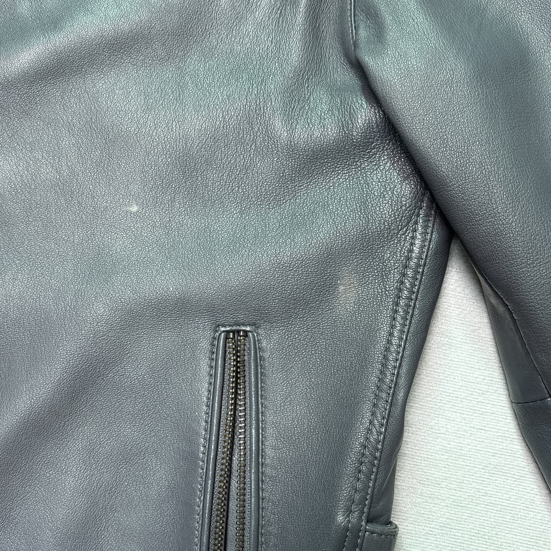 L'UOMO 램스킨 라이더자켓 상품이미지4