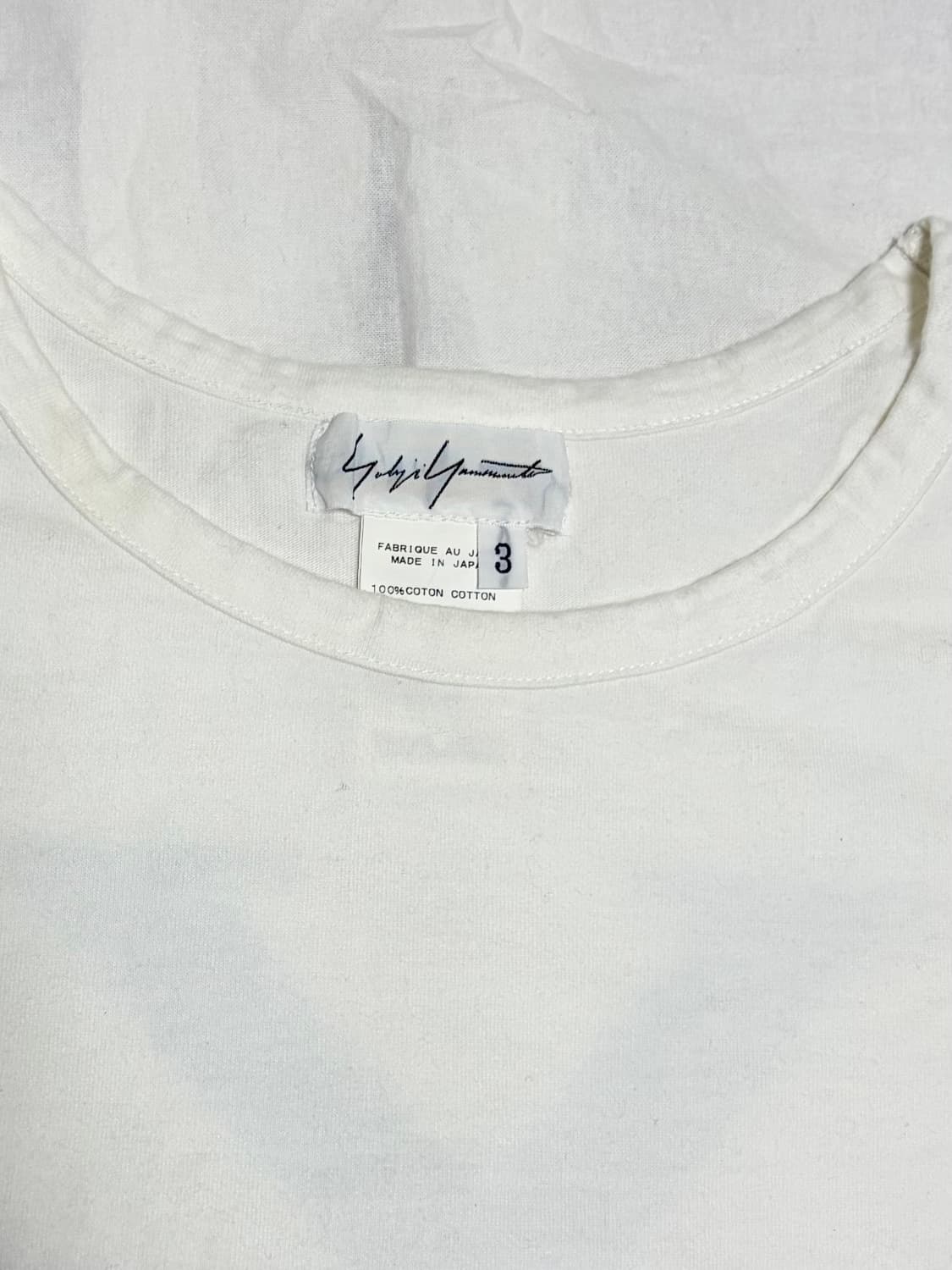 S)Yohji YamamotoxAdidas10주년 기념 반팔 티셔츠 상품이미지5