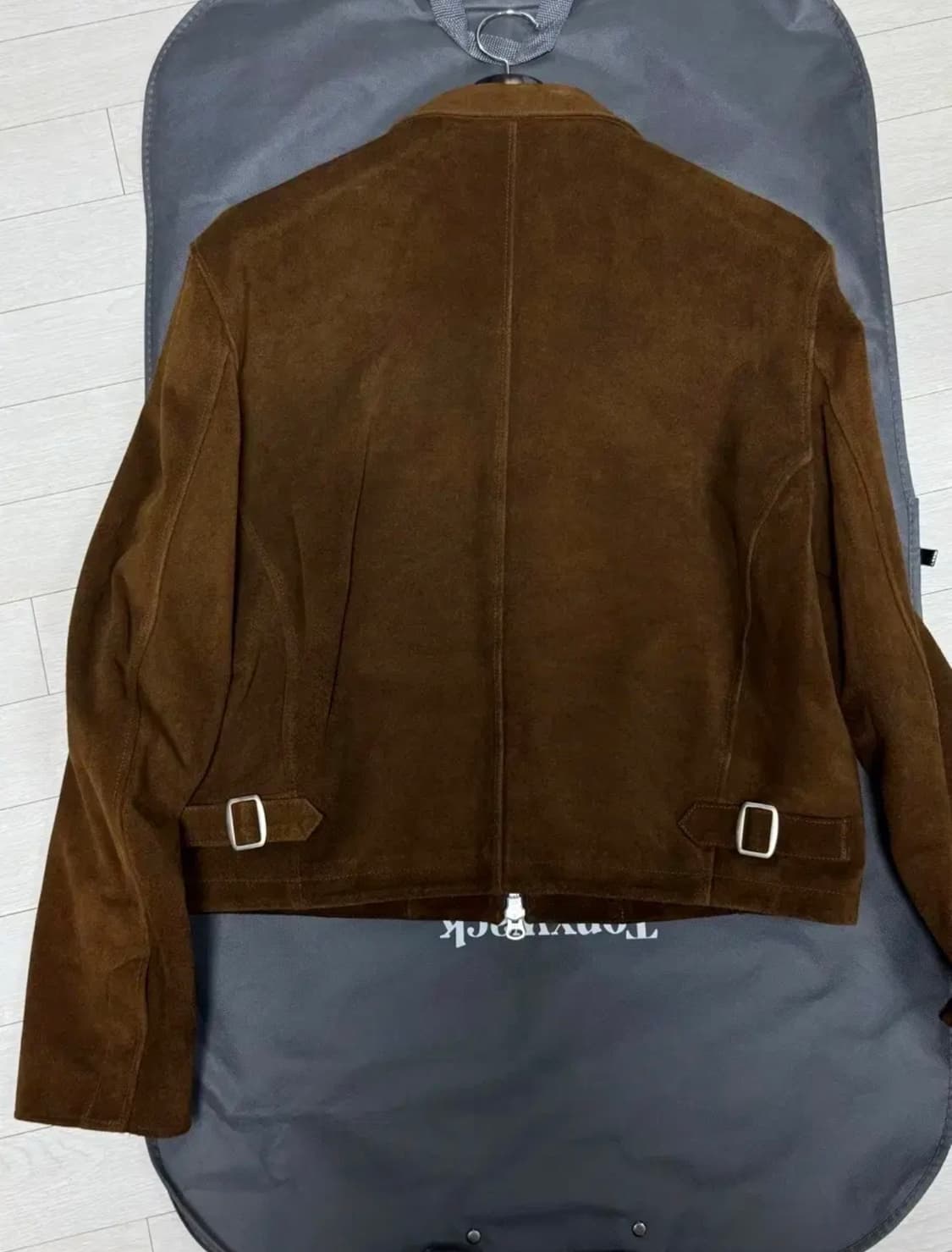 24SS Tonywack 스웨이드 자켓 L 상품이미지3