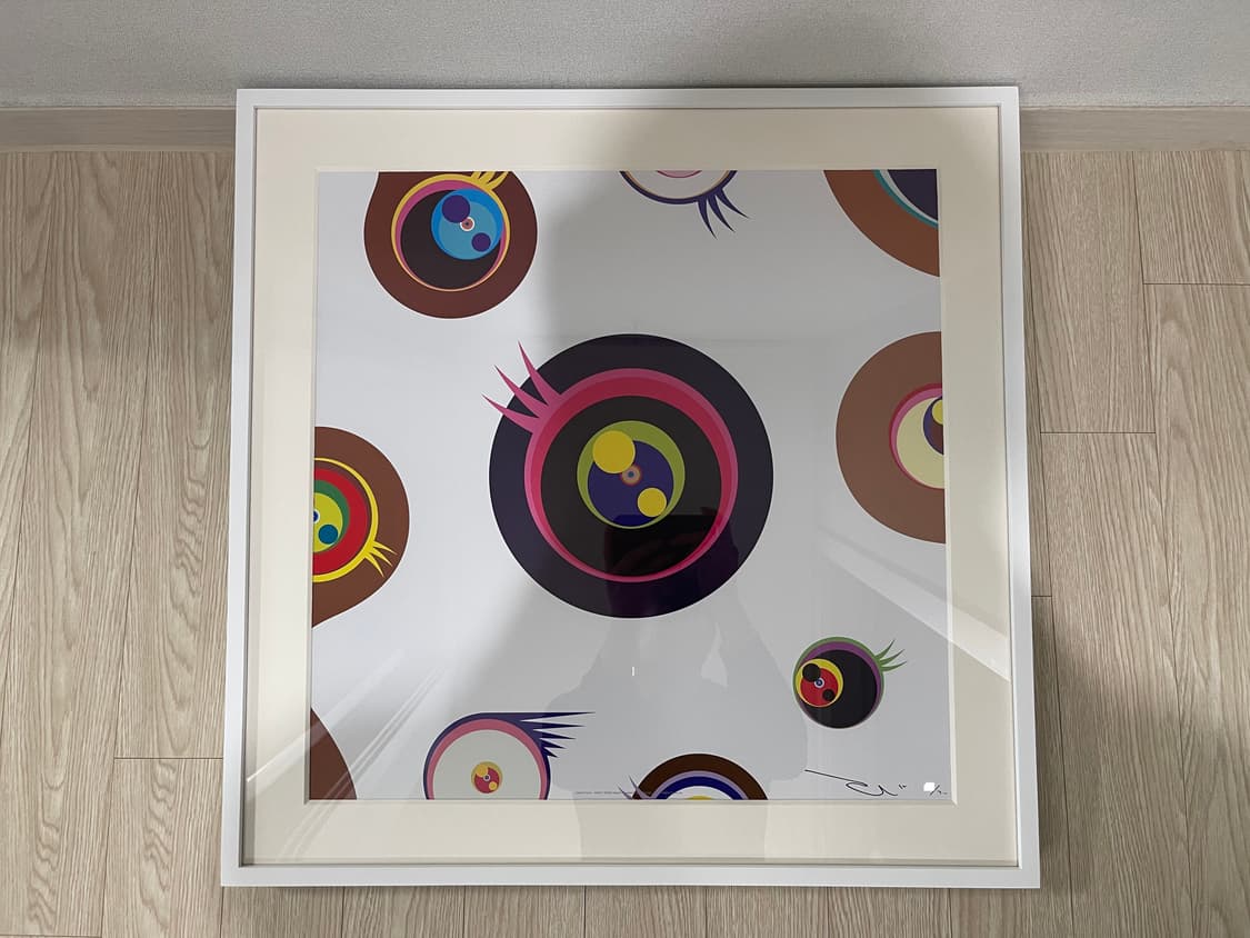 무라카미 다카시 젤리피쉬 1 화이트 에디션 판화 상품이미지1