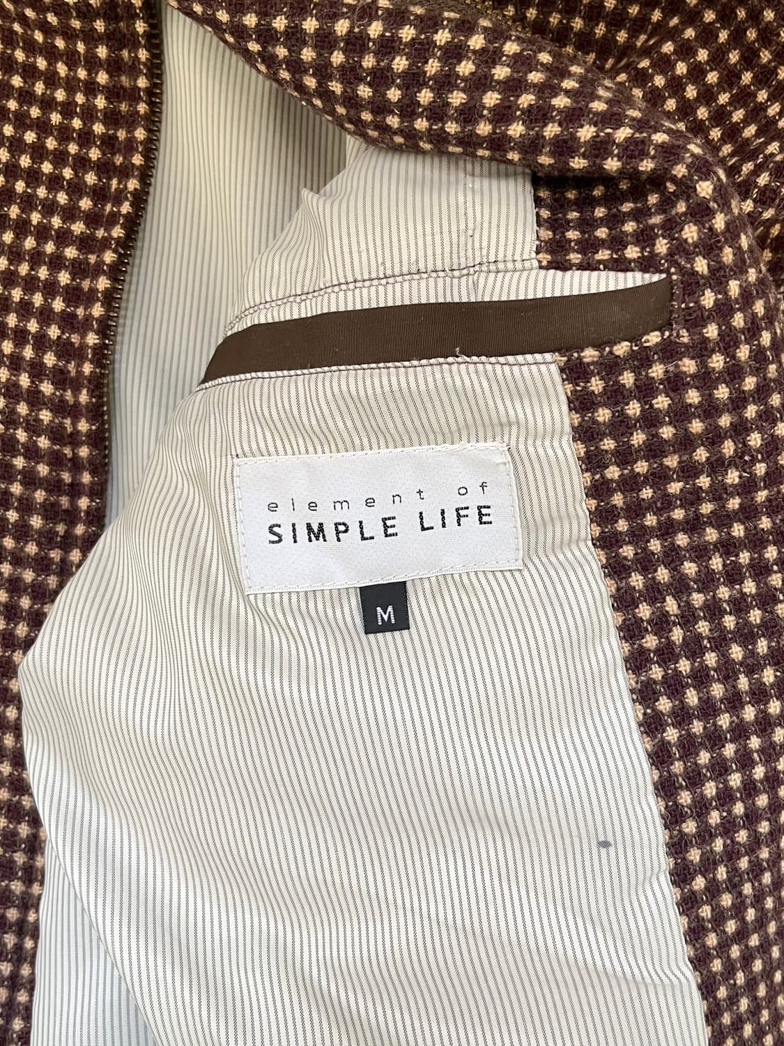 90‘s SIMPLE LIFE 도트 바라쿠나자켓 상품이미지3