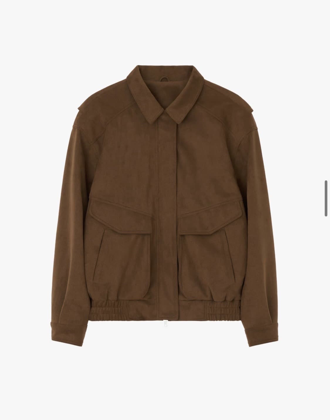 Gbh faux 스웨이드 봄버 상품이미지1