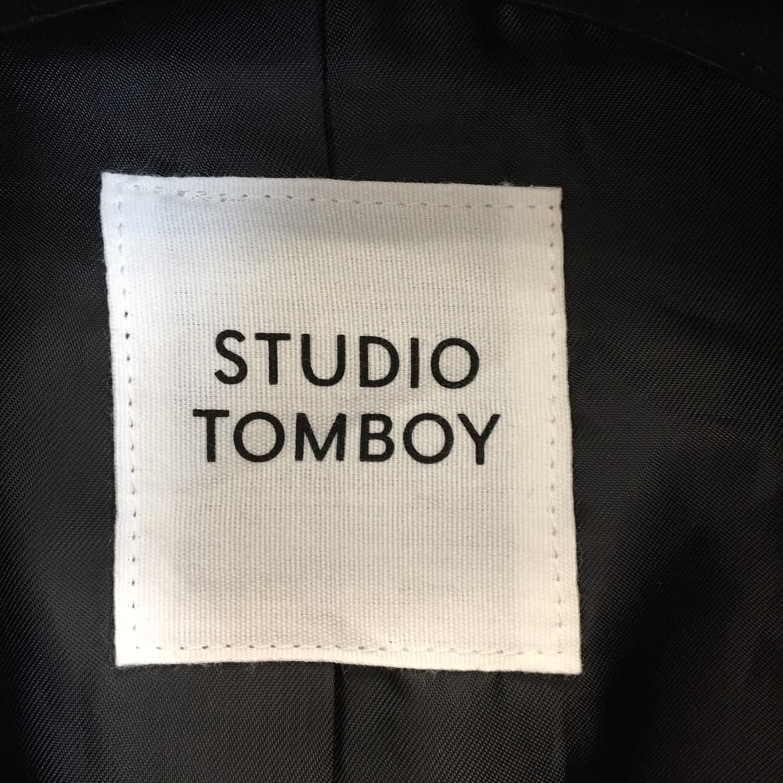 스튜디오톰보이 오버 모직자켓 80-90-160 상품이미지5