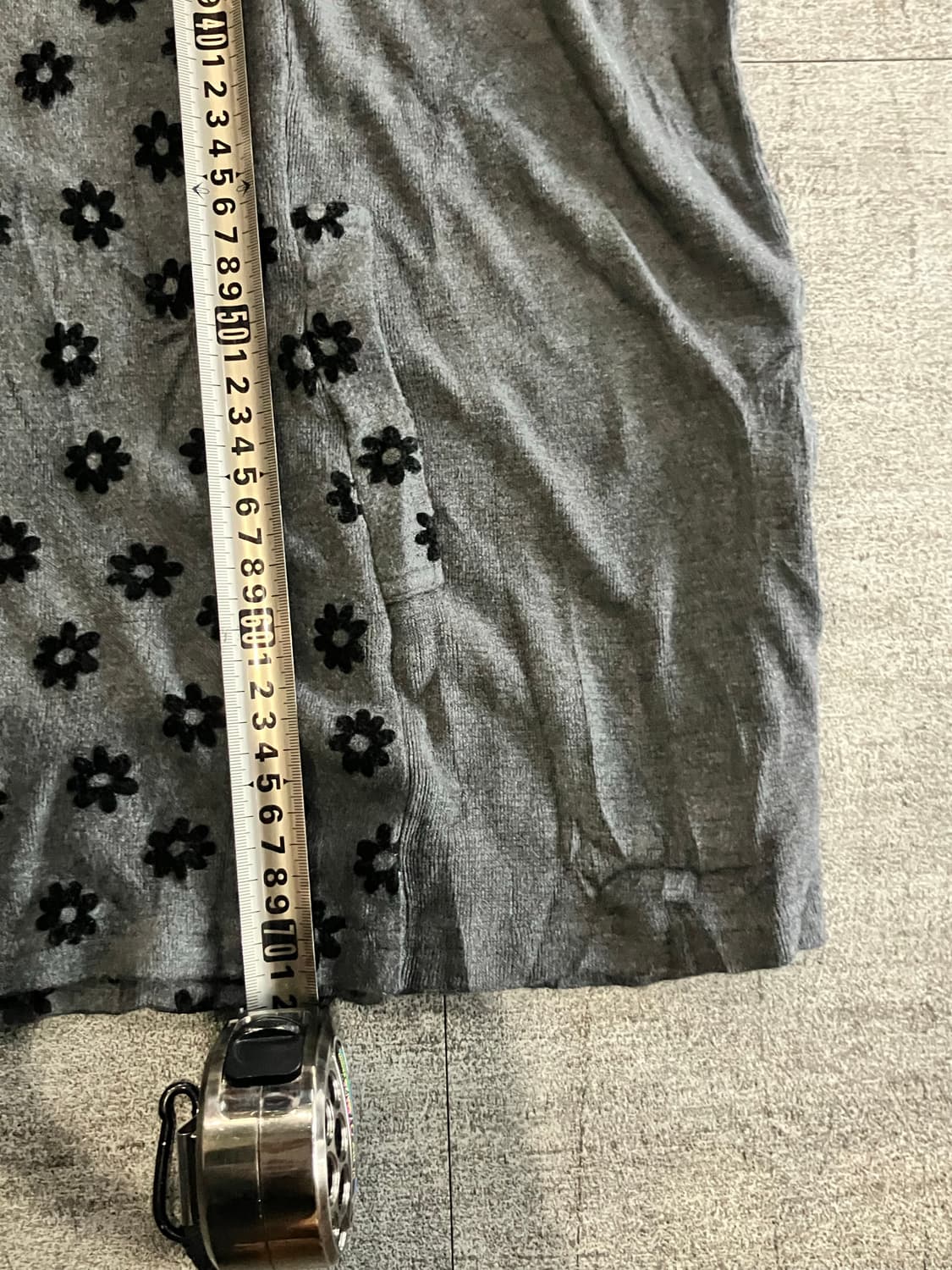 일본빈티지 Fitmemoi 하구미모리걸 아메카지할메카지 플라워 니트스웨터 상품이미지3