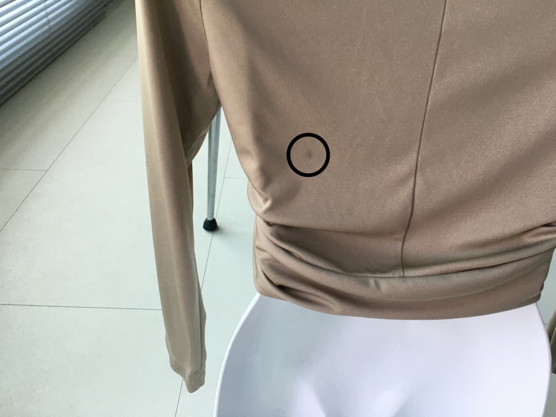 satin drape bolero top 상품이미지5