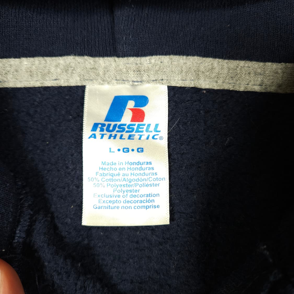 러셀 애슬레틱 네이비 후드집업  상품이미지3