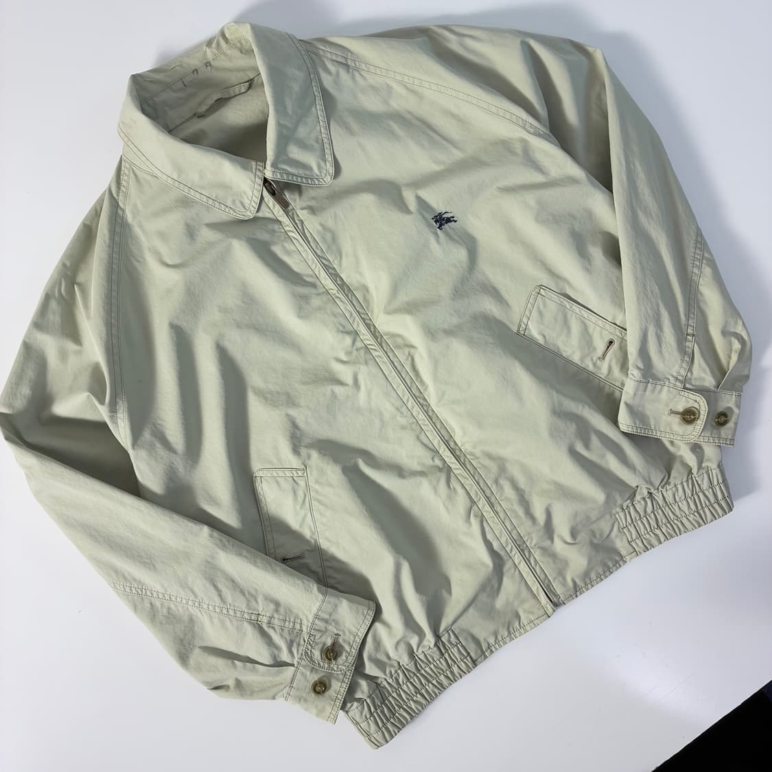 Burberry  버버리 90,s 자수 블루종 자켓 상품이미지3