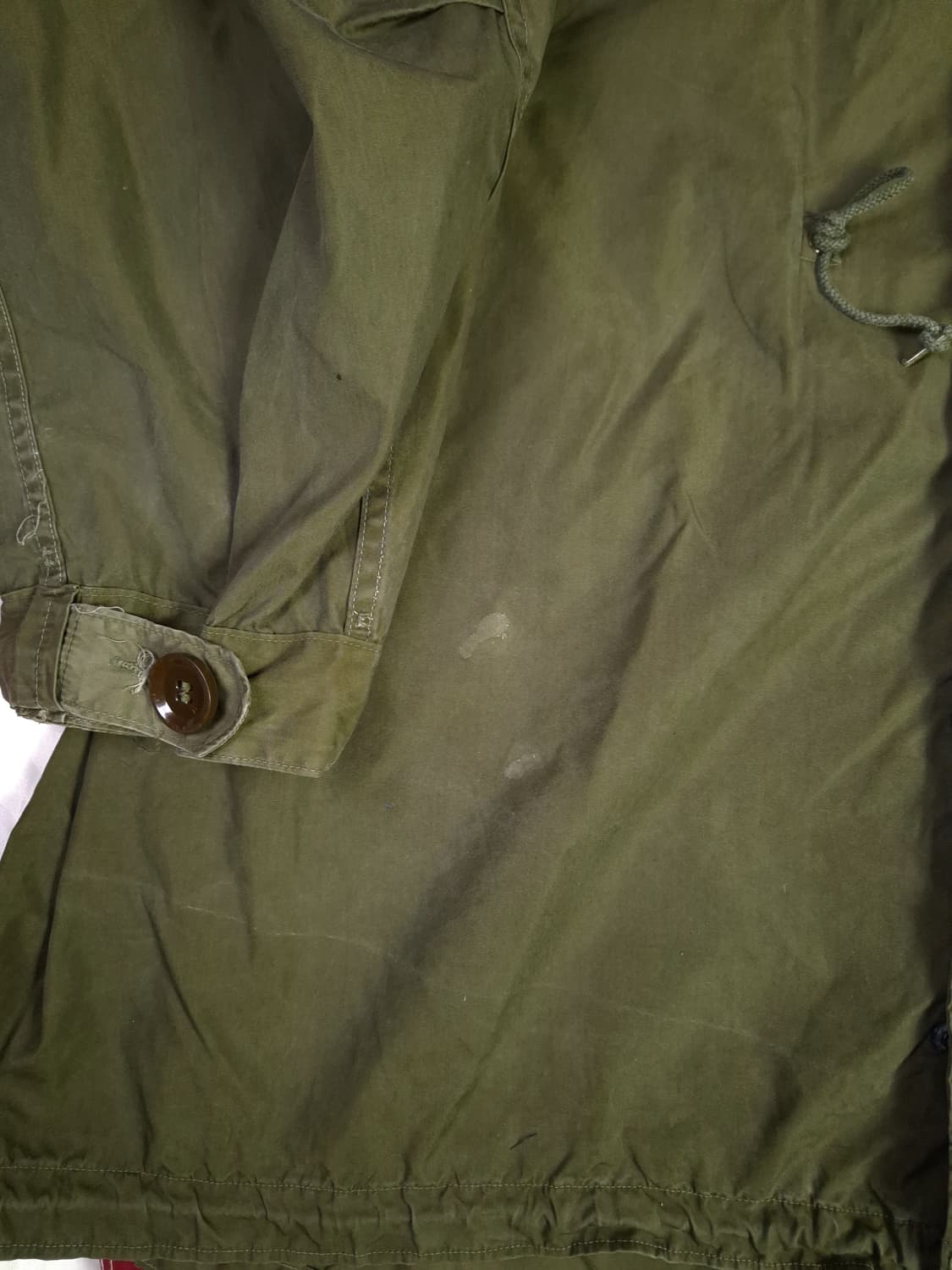 오리지날 미군 M-51 쉘파카 라지 천엽 라이너 상품이미지3