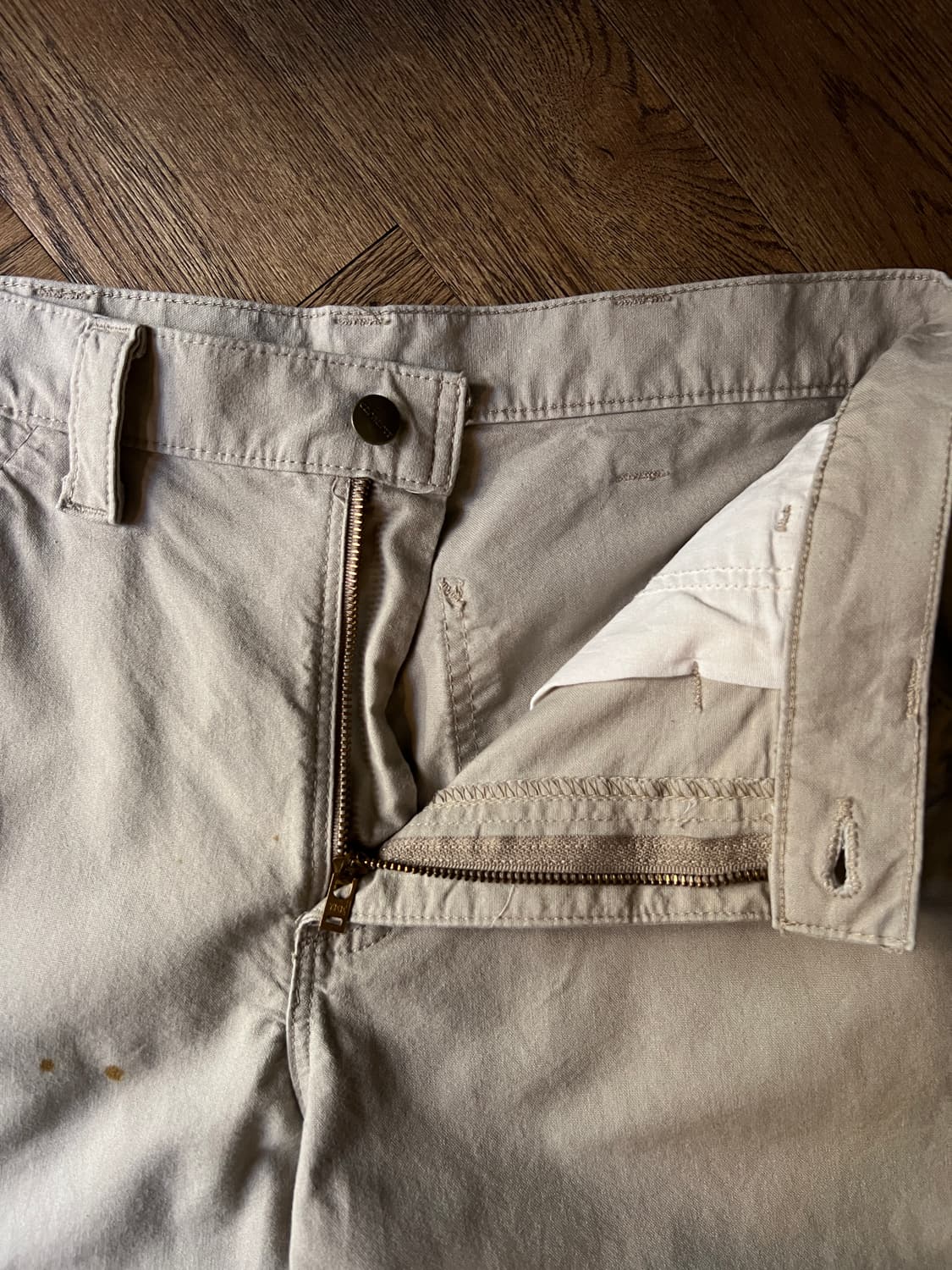 [32]칼하트 USA 탄 싱글니 카펜터 워크 팬츠 상품이미지3