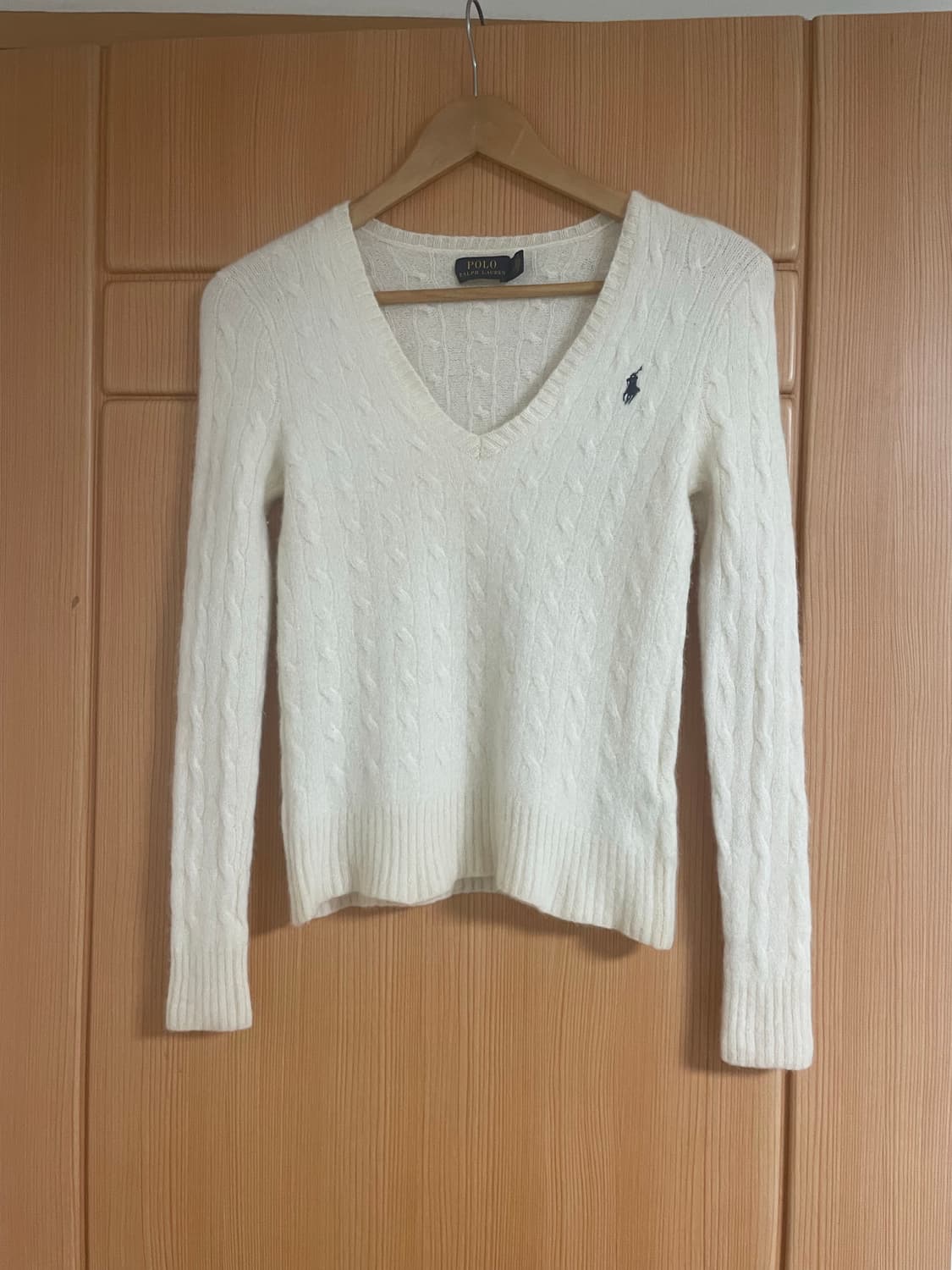 폴로 랄프로렌 케이블 니트 S 울&캐시미어 혼방 상품이미지1