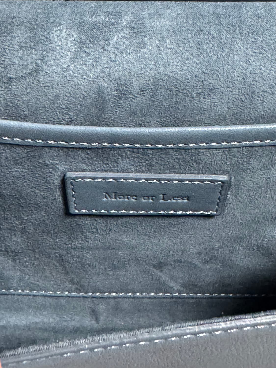 more or less 3웨이 레더 백 상품이미지3