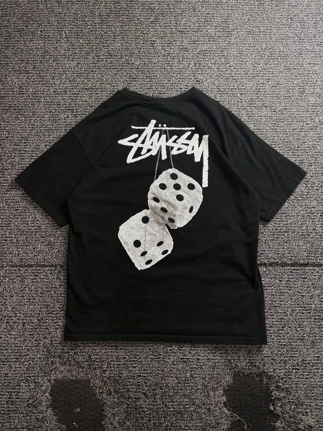 스투시 퍼지 다이스 빅로고 반팔티 3828 상품이미지4