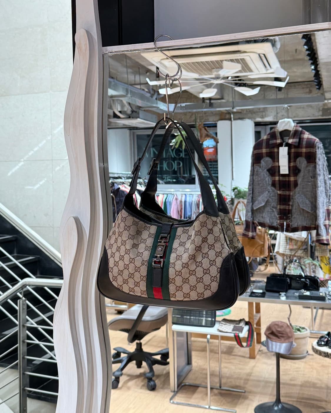 구찌 브라운 재키 숄더백  상품이미지1