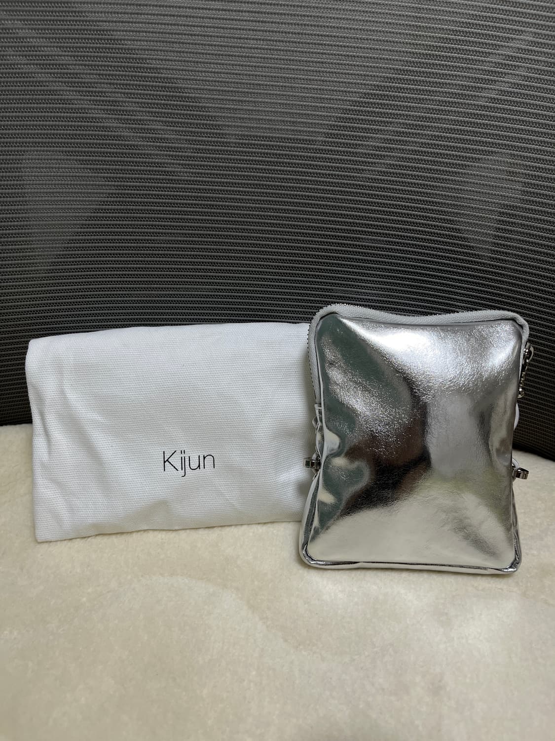 kijun 미니백 실버 상품이미지3