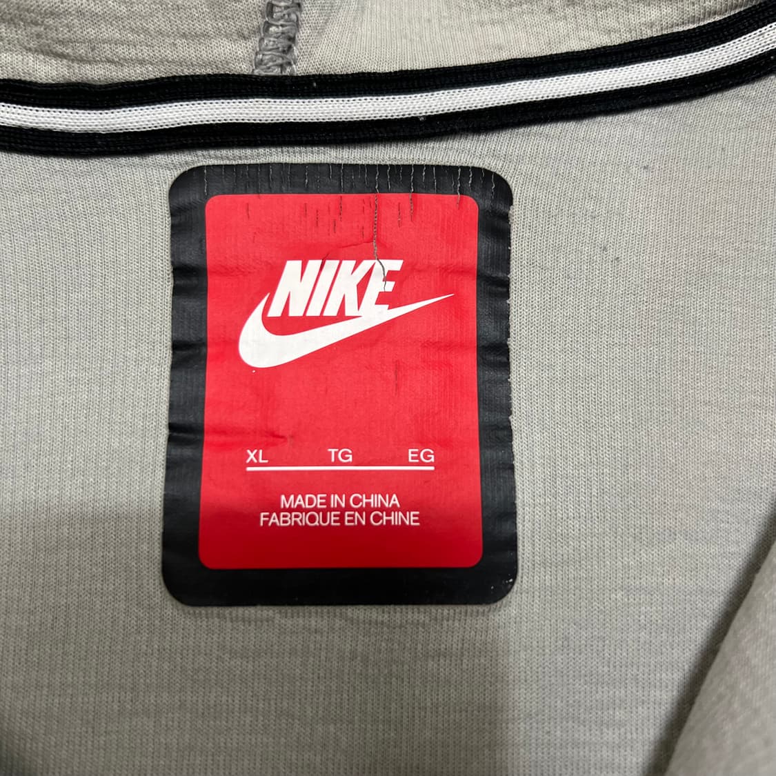 나이키 여성 테크팩 테이핑 후드집업 [그레이] XL/105 상품이미지5