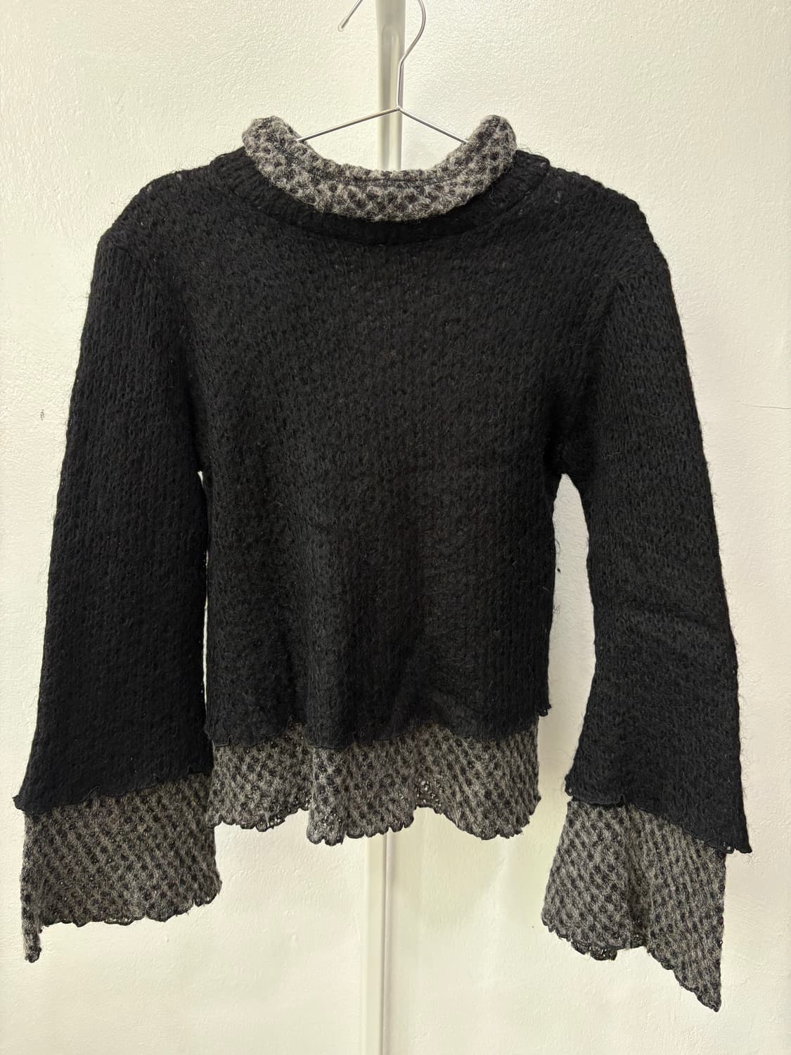 레이어드 폴라 니트 상품이미지5