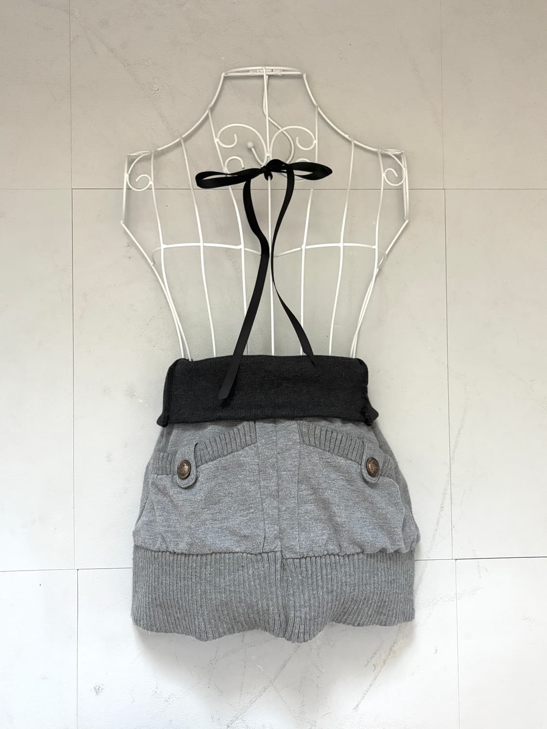 • hurtremake Gray High Band Cargo Pocket 상품이미지2