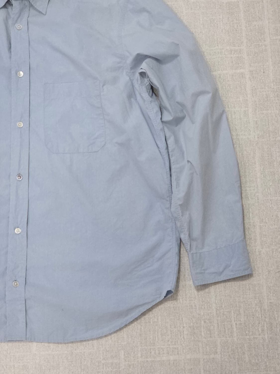 콘티누아 80수 코튼 셔츠 CONTINUA 상품이미지5