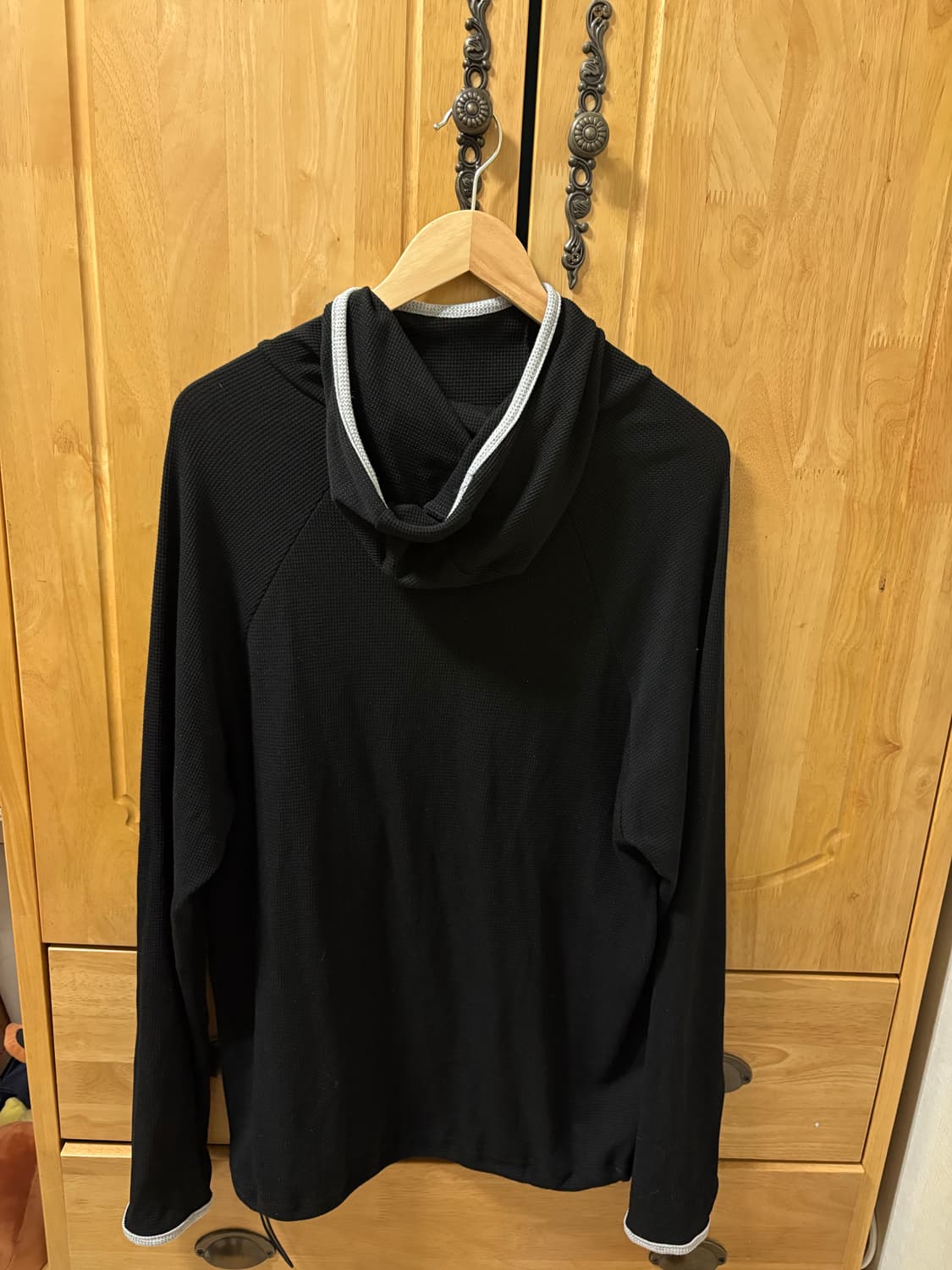 원아브 브릭 핑거홀 와플 후드티 상품이미지5