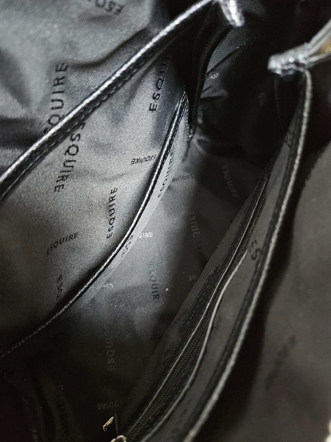 [A+급 정품][빈티지]에스콰이어 블랙 토트백 가방 상품이미지5