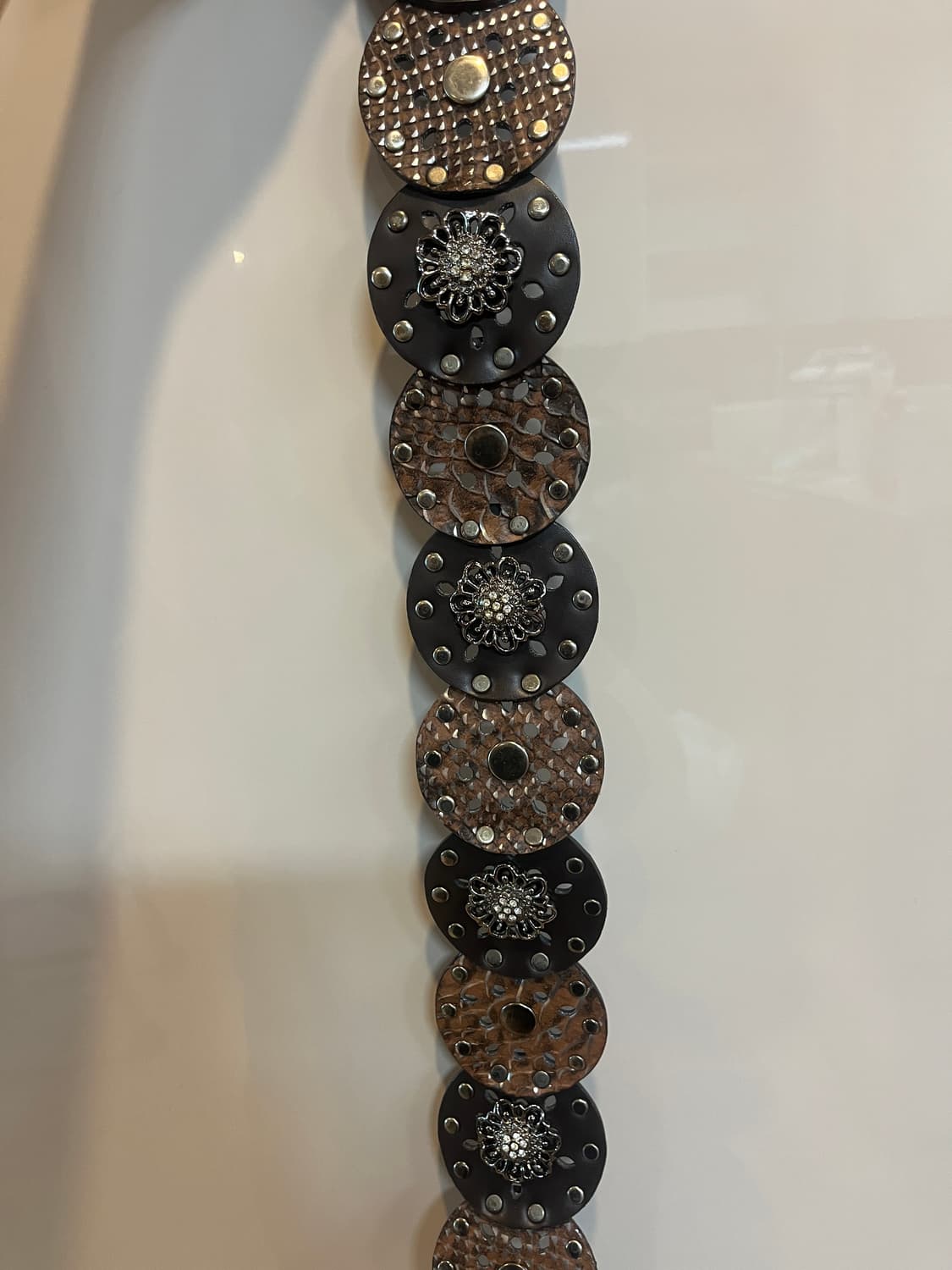 빈티지 모리 디테일 벨트 상품이미지2