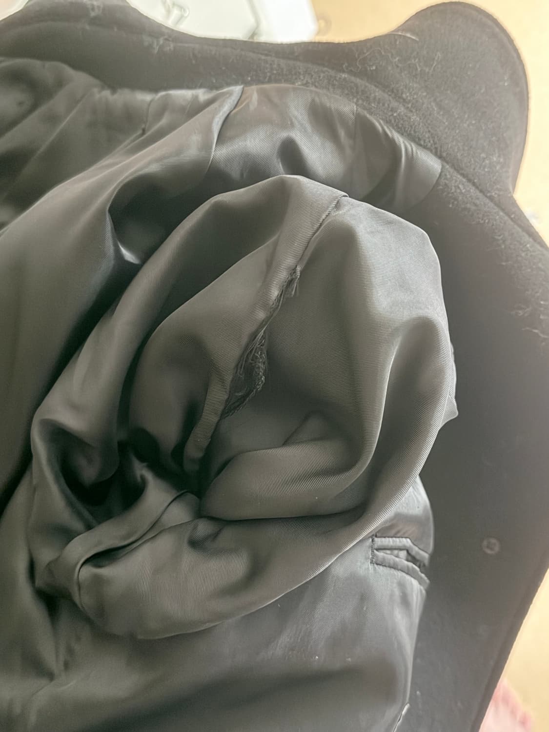 [한소희 착용] 우먼즈 캐시미어 블렌드 발마칸 로브 코트 s 상품이미지2