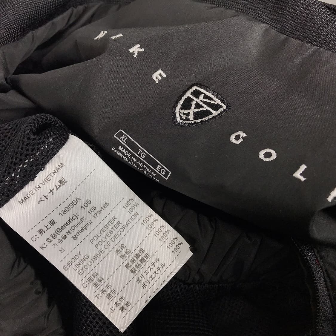 나이키골프 빈티지 반집업 바람막이 자켓 남성XL 상품이미지9