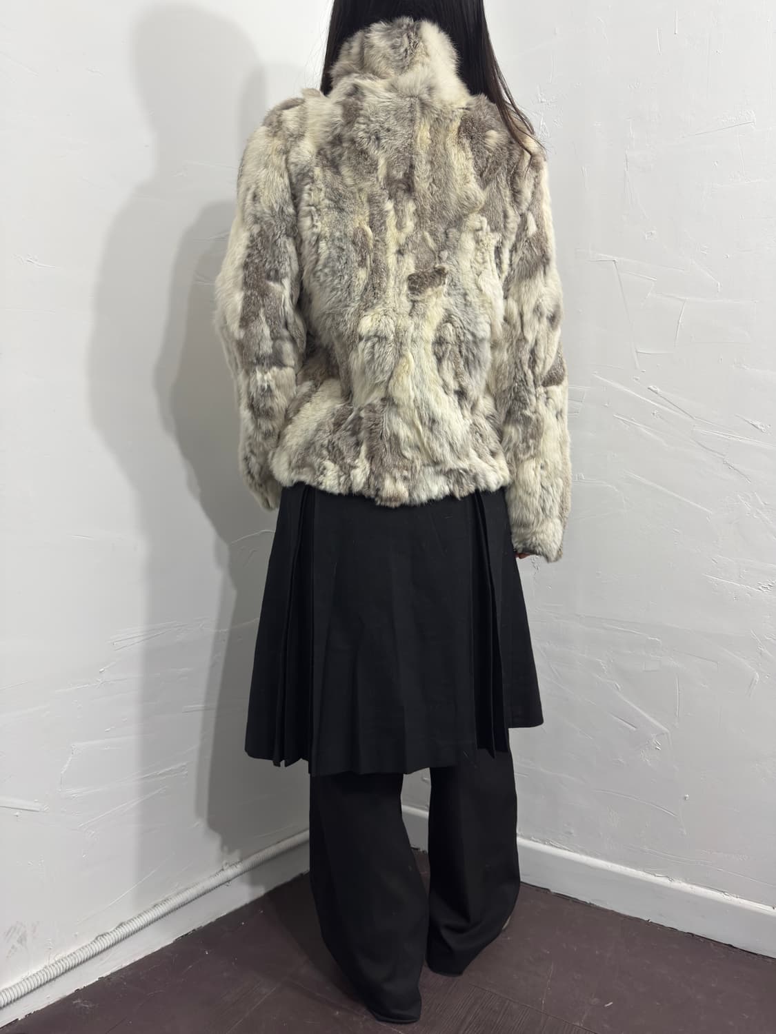 rabbit fur jacket 상품이미지8