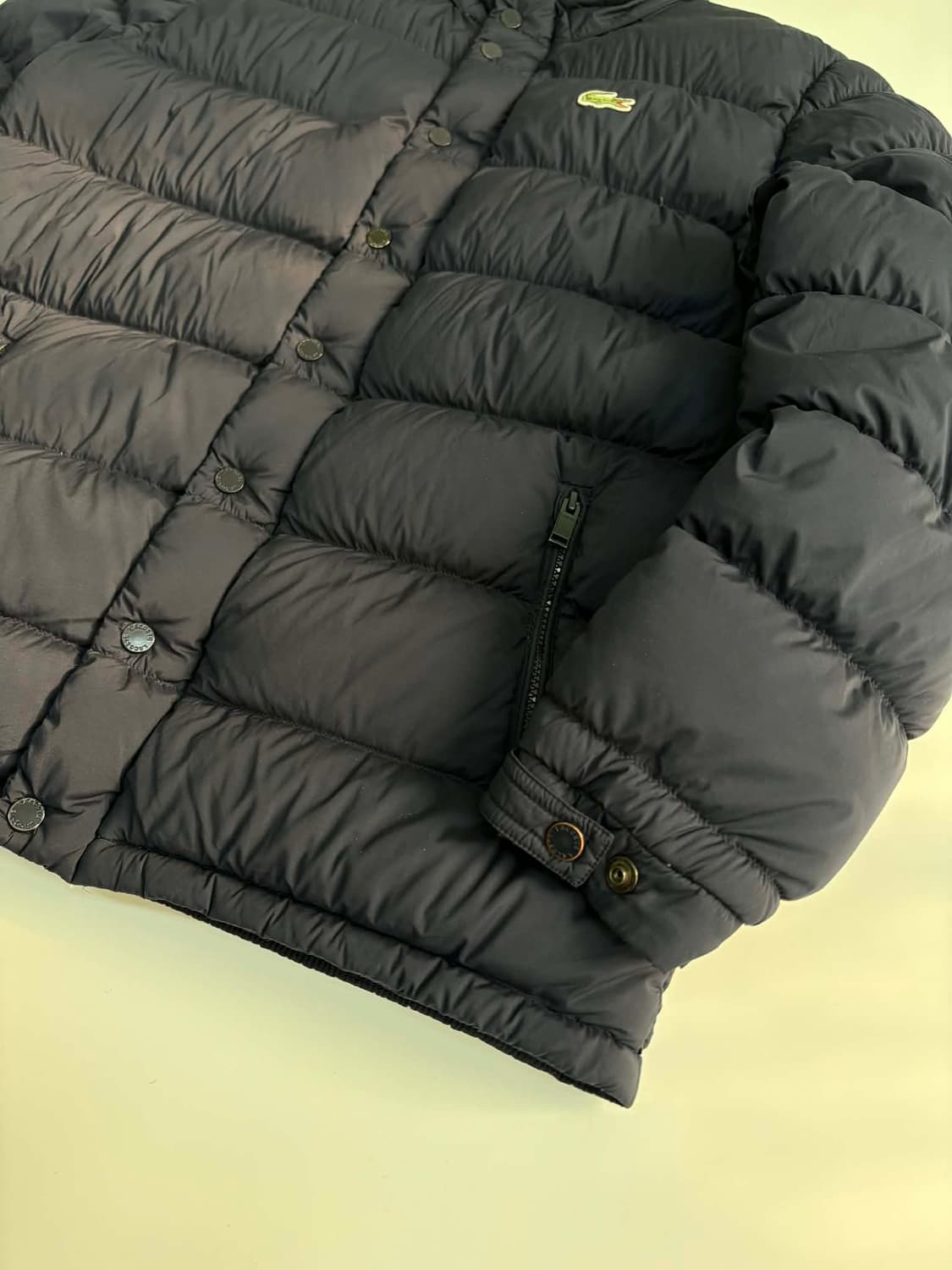 [52] 라코스테 네이비 구스다운 푸퍼 패딩 상품이미지5